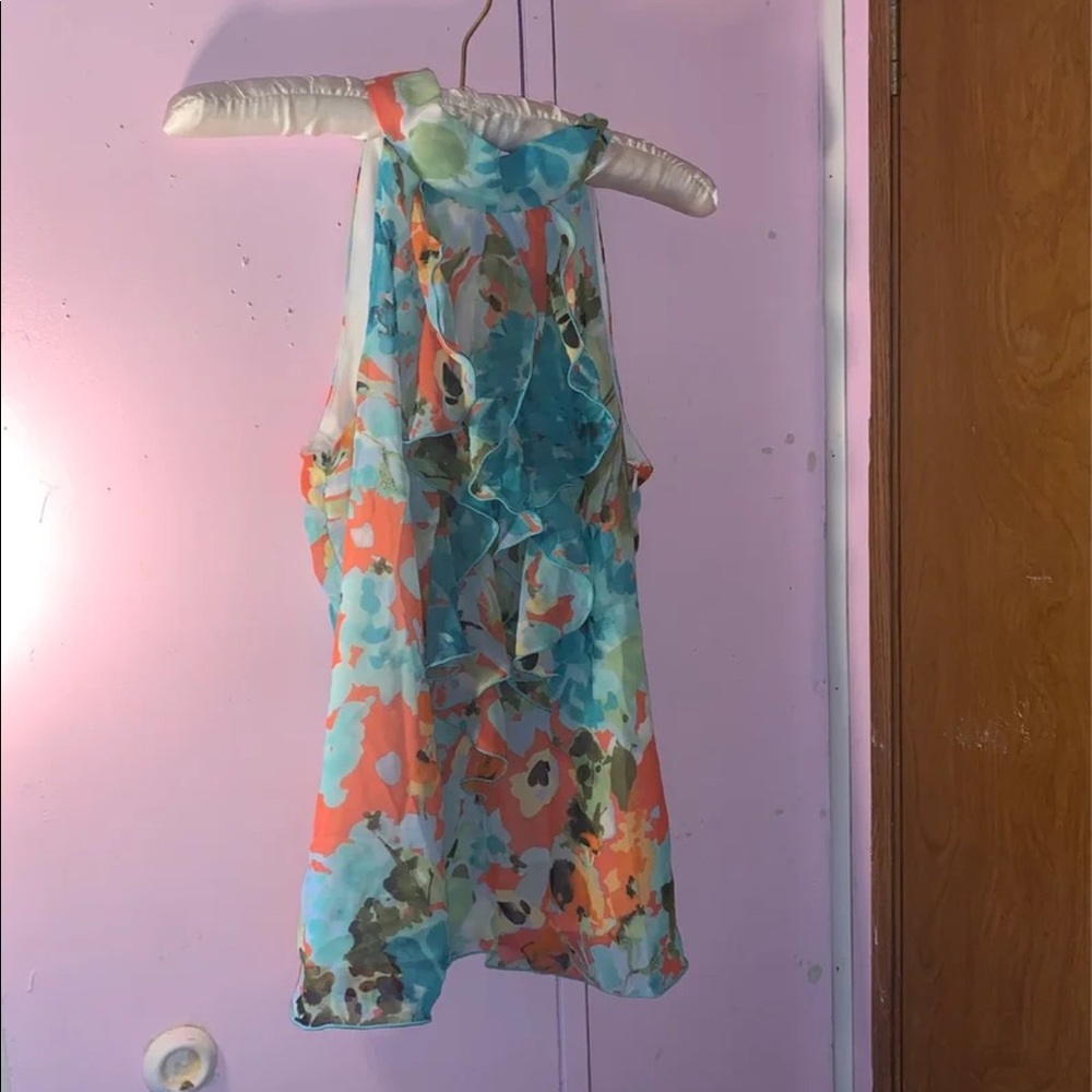 Byline byer California floral top